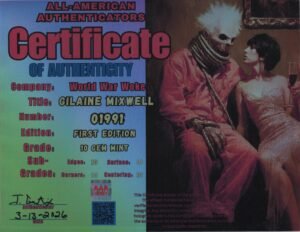 Gilaine Mixwell “The Recruiter” — certificate of authenticity