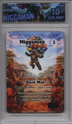 Niggaman — front of slab