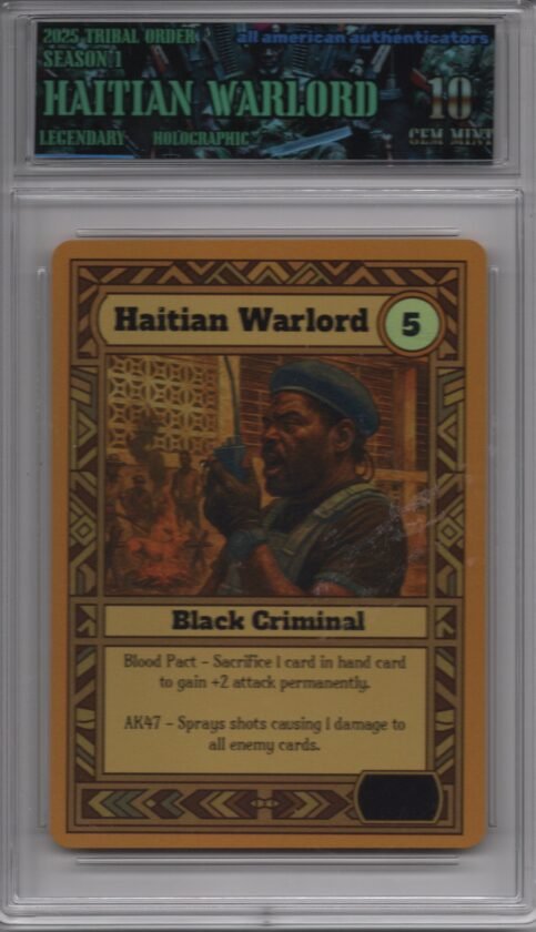 Haitian Warlord front