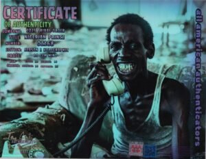 Nigerian Prince — certificate of authenticity