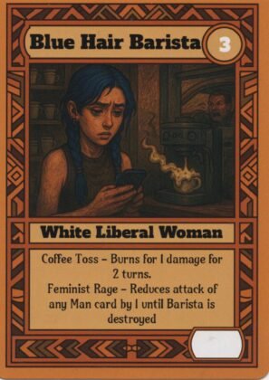 Blue Hair Barista