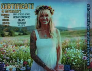 Shiloh Hendrix — certificate of authenticity