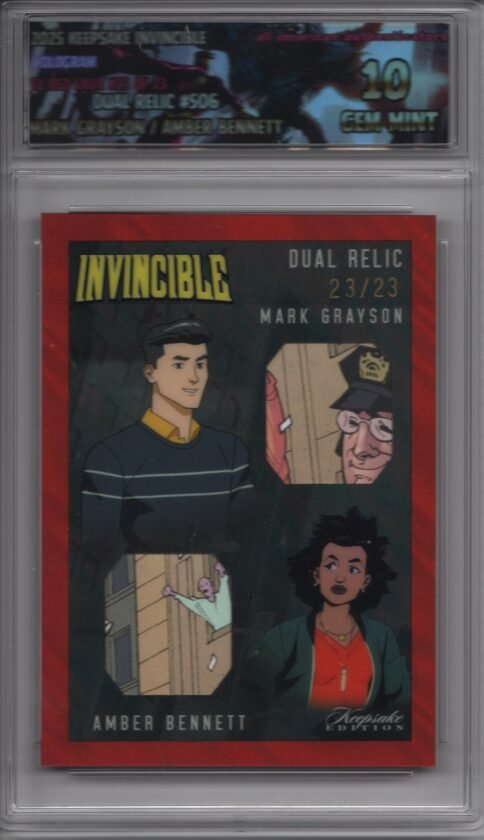 Dual Relic #506 Mark Grayson / Amber Bennett front
