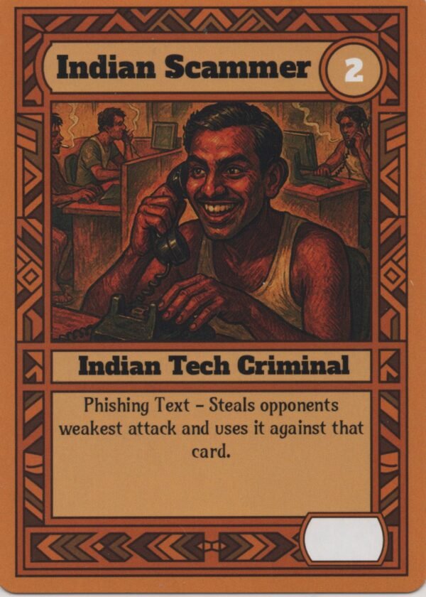 Indian Scammer — Front