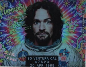 Charles Manson — certificate of authenticity