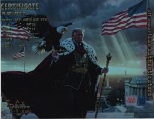 POTUS — certificate of authenticity