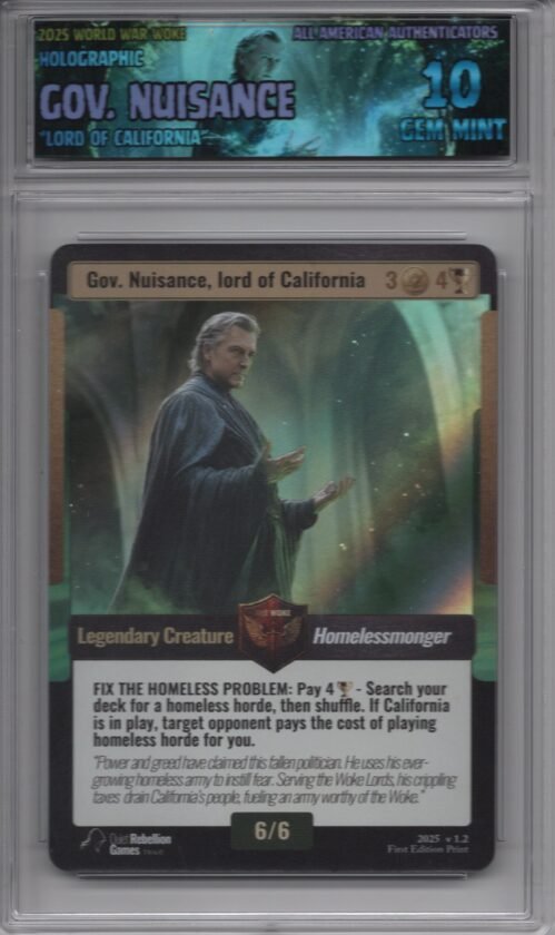 Gov. Nuisance front
