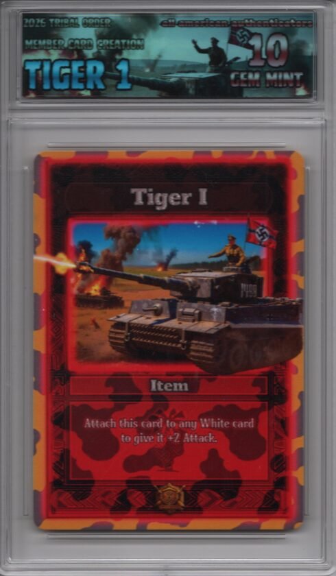 Tiger 1 front