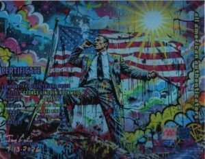 George Lincoln Rockwell — certificate of authenticity