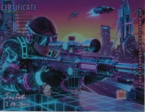 Huntress Waffen — certificate of authenticity