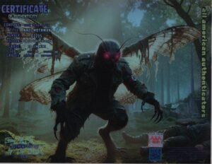Nazi Mothman — certificate of authenticity