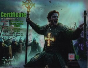 Saint Patrick (White Man) — certificate of authenticity