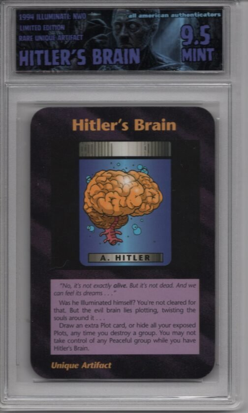 Hitlers Brain (Rare Unique Artifact) front