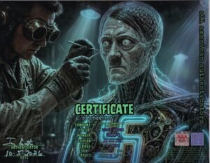 Hitlers Brain (Rare Unique Artifact) — certificate of authenticity